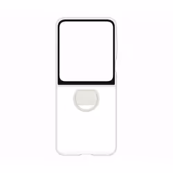 Samsung Galaxy Z Flip6 Clear Case with Ring Trasparente - Vista aggiuntiva 5