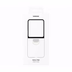 Samsung Galaxy Z Flip6 Clear Case with Ring Trasparente - Vista aggiuntiva 6