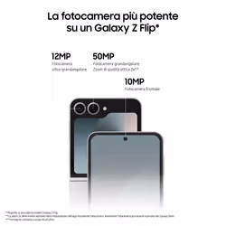 Samsung Galaxy Z Flip6 AI, 256GB, RAM 12GB, SAMOLED/6,7" Yellow - Vista aggiuntiva 5