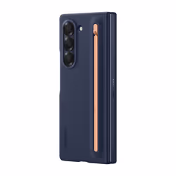 Samsung Galaxy Z Fold6 S Pen Case Navy Blu - Vista aggiuntiva 4