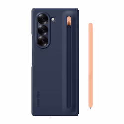 Samsung Galaxy Z Fold6 S Pen Case Navy Blu - Vista aggiuntiva 5