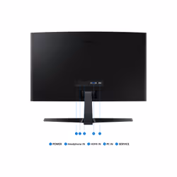 Samsung S36GD 24" Full HD LCD Nero - Vista aggiuntiva 5