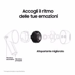 Samsung Galaxy Buds3 Auricolari AI open-type True Wireless, Audio Hi-Fi, Impermeabilità IP57, Silver - Vista aggiuntiva 4