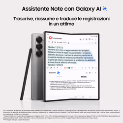Samsung Galaxy Z Fold6 AI, 1TB, RAM 12GB, Display 6,3"/7,6" Silver Shadow - Vista aggiuntiva 4