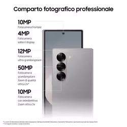 Samsung Galaxy Z Fold6 AI, 1TB, RAM 12GB, Display 6,3"/7,6" Silver Shadow - Vista aggiuntiva 5