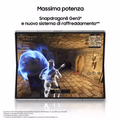 Samsung Galaxy Z Fold6 AI, 1TB, RAM 12GB, Display 6,3"/7,6" Silver Shadow - Vista aggiuntiva 6