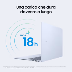 Samsung Galaxy Book4 Edge Laptop, Elite X, 16 GB RAM, 512 GB SSD, 14" Super AMOLED, Win11 Home, Sapphire Blue - Vista aggiuntiva 7