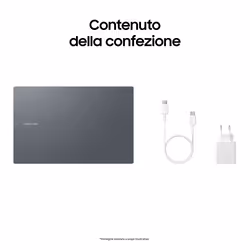 Samsung Galaxy Book4 Laptop, Intel® Core™ i5-1335U, 16 GB RAM, 512 GB SSD, 15.6" Win11 Home, Gray - Vista aggiuntiva 8
