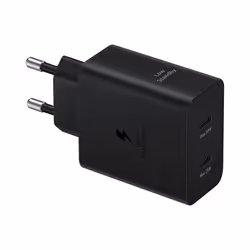 Samsung Caricabatteria Super Fast Charging (50W) con doppia porta USB-C e con cavo USB-C to USB-C - Vista aggiuntiva 5