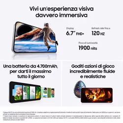 Samsung Galaxy S24 FE , AI, 8 GB RAM, 128GB, Yellow - Vista aggiuntiva 6