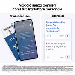 Samsung Galaxy S24 FE , AI, 8 GB RAM, 128GB, Blue - Vista aggiuntiva 4
