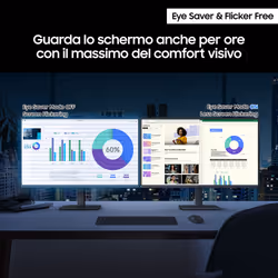 Samsung Monitor LED Serie S30GD da 24'' Full HD Flat - Vista aggiuntiva 6