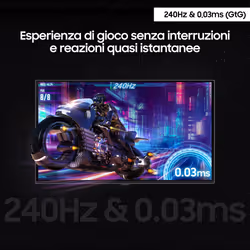 Samsung Monitor Gaming Odyssey OLED G6 - G61SD da 27'' - Vista aggiuntiva 4