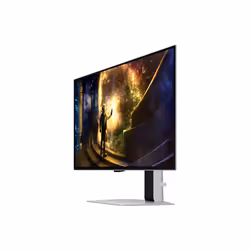 Samsung S27DG612S 27" Quad HD OLED Argento - Vista aggiuntiva 4