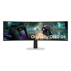 Samsung S49DG912S Monitor PC 124,5 cm (49") 5120 x 1440 Pixel Dual QHD OLED Argento