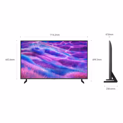 Samsung Neo QLED AI TV 50" QE50QN80FAUXZT 4K Mini LED, Processore NQ4 AI Gen2, 4K AI Upscaling, Motion Xcelerator 144Hz, Neo Quantum HDR, Dolby Atmos & OTS Lite, Simple Chamfer Design, Vision AI Smart TV, 2025 - Vista aggiuntiva 4