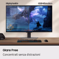Samsung Monitor Gaming Odyssey OLED G8 - G81SF da 27'' UHD - Vista aggiuntiva 7