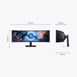 Samsung Monitor Gaming Odyssey G9 - G91F da 49'' DQHD - Vista aggiuntiva 5