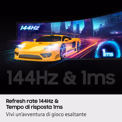 Samsung Monitor Gaming Odyssey G9 - G91F da 49'' DQHD - Vista aggiuntiva 8