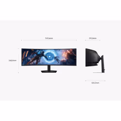 Samsung Monitor Gaming Odyssey G9 - G91F da 49" DQHD Curvo - Vista aggiuntiva 5