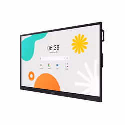 Samsung LH65WAFWLGCXEN lavagna interattiva 65" Touch screen Nero - Vista aggiuntiva 7