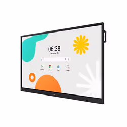 Samsung LH75WAFWLGCXEN lavagna interattiva 190,5 cm (75") 3840 x 2160 Pixel Touch screen Nero - Vista aggiuntiva 4