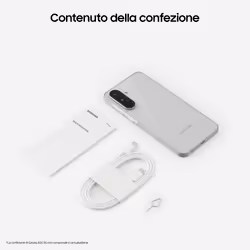 Samsung Galaxy A56 5G, con Funzioni intelligenti, Display Super AMOLED 6.7”, 8 GB RAM, 256GB, Camera 50MP, Batteria 5., IP67, Awesome Lightgray - Vista aggiuntiva 8