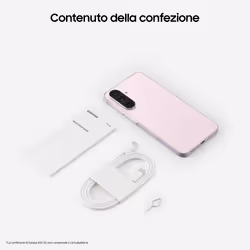 Samsung Galaxy A56 5G, con Funzioni intelligenti, Display Super AMOLED 6.7”, 8 GB RAM, 128GB, Camera 50MP, Batteria 5., IP67, Awesome Pink - Vista aggiuntiva 8