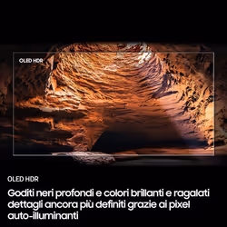 Samsung Smart TV 55" QE55S85FAUXZT OLED 4K 2025 - Vista aggiuntiva 7