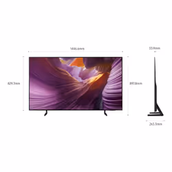 Samsung Smart TV 65" QE65S85FAEXZT OLED 4K 2025 - Vista aggiuntiva 4