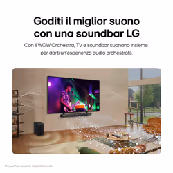 LG QNED AI 65'' Serie QNED86 65QNED86T6A, TV 4K, 4 HDMI, SMART TV 2024 - Vista aggiuntiva 8