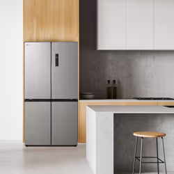 LG GMM41MSBEM Frigorifero Multidoor Slim, Classe E, 474L, Total No Frost, Cassetto Fresh Switch, Silver - Vista aggiuntiva 7