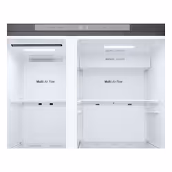 LG GSBC40PYPE Frigorifero Side-by-Side, Classe E, 664L, Porte piatte, Linear Cooling, Smart Diagnosis, Prime Silver - Vista aggiuntiva 3
