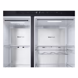 LG GSLE91EVAC frigorifero side-by-side Libera installazione 628 L C Nero - Vista aggiuntiva 5