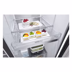 LG GSLE91EVAC frigorifero side-by-side Libera installazione 628 L C Nero - Vista aggiuntiva 6