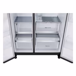 LG GSLE91EVAC frigorifero side-by-side Libera installazione 628 L C Nero - Vista aggiuntiva 7