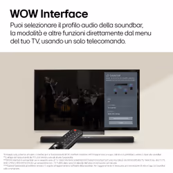 LG Soundbar S40TR, 400W su 4.1 canali, Dolby Digital, DTS, Casse posteriori incluse