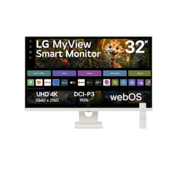 LG 32SR73U-W 31.5" 4K Ultra HD LCD Bianco