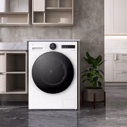 LG F4X7009TWB Lavatrice 9kg AI DD™ Serie X7, Classe A-40%, 1400 giri, Display Easy Circle, Wi-Fi, AI Wash, TurboWash