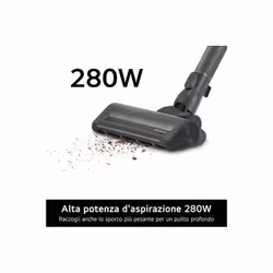LG A9TX-PRIMEG scopa elettrica Aspirapolvere elettrica Batteria Senza sacchetto 250 W Grafite - Vista aggiuntiva 7