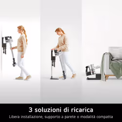 LG CordZero A9K Core, Aspirapolvere Kompressor 260W, 120 min, 1 spazzola + 2 accessori, Filtro 5 strati, Wi-Fi, Silver - Vista aggiuntiva 6