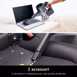 LG CordZero A9K Lite, Aspirapolvere Kompressor 220W, 60 min, 1 spazzola + 2 accessori, Filtro 5 strati, Wi-Fi, Beige - Vista aggiuntiva 4
