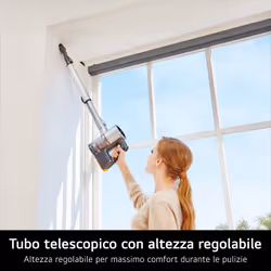 LG CordZero A9K Lite, Aspirapolvere Kompressor 220W, 60 min, 1 spazzola + 2 accessori, Filtro 5 strati, Wi-Fi, Beige - Vista aggiuntiva 5