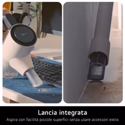 LG CordZero A9 Air, Aspirapolvere 150W, 40 min, 1 spazzola + 2 accessori, Autoportante, Corpo leggero, Calming Beige - Vista aggiuntiva 5