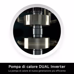 LG RH18U8AVCW Asciugatrice 18kg Pompa di calore DUAL Inverter Classe A+++, Motore Direct Drive, AI Dry, Wi-Fi, Bianca - Vista aggiuntiva 7