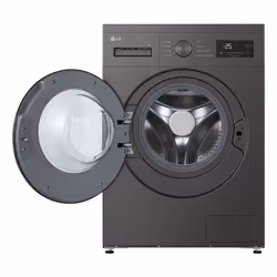 LG F4A1009NDK lavatrice Caricamento frontale 9 kg 1400 Giri/min Grafite, Argento
