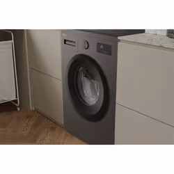 LG F4A1009NDK lavatrice Caricamento frontale 9 kg 1400 Giri/min Grafite, Argento - Vista aggiuntiva 6