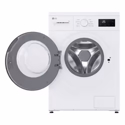 LG F4NA10S7NWK Lavatrice slim 7kg, Classe A, 1400 giri, Programma igiene con vapore, Display grande, White - Vista aggiuntiva 2
