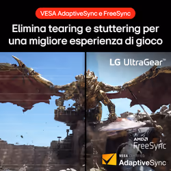 LG Monitor Gaming UltraGear 27GS60QN da 27" Quad HD Curvo 1ms 180Hz - Vista aggiuntiva 5