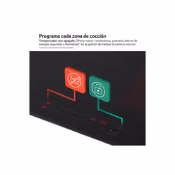 LG CI5Z2421BN piano cottura Nero Da incasso 59 cm Piano cottura a induzione 3 Fornello(i) - Vista aggiuntiva 4